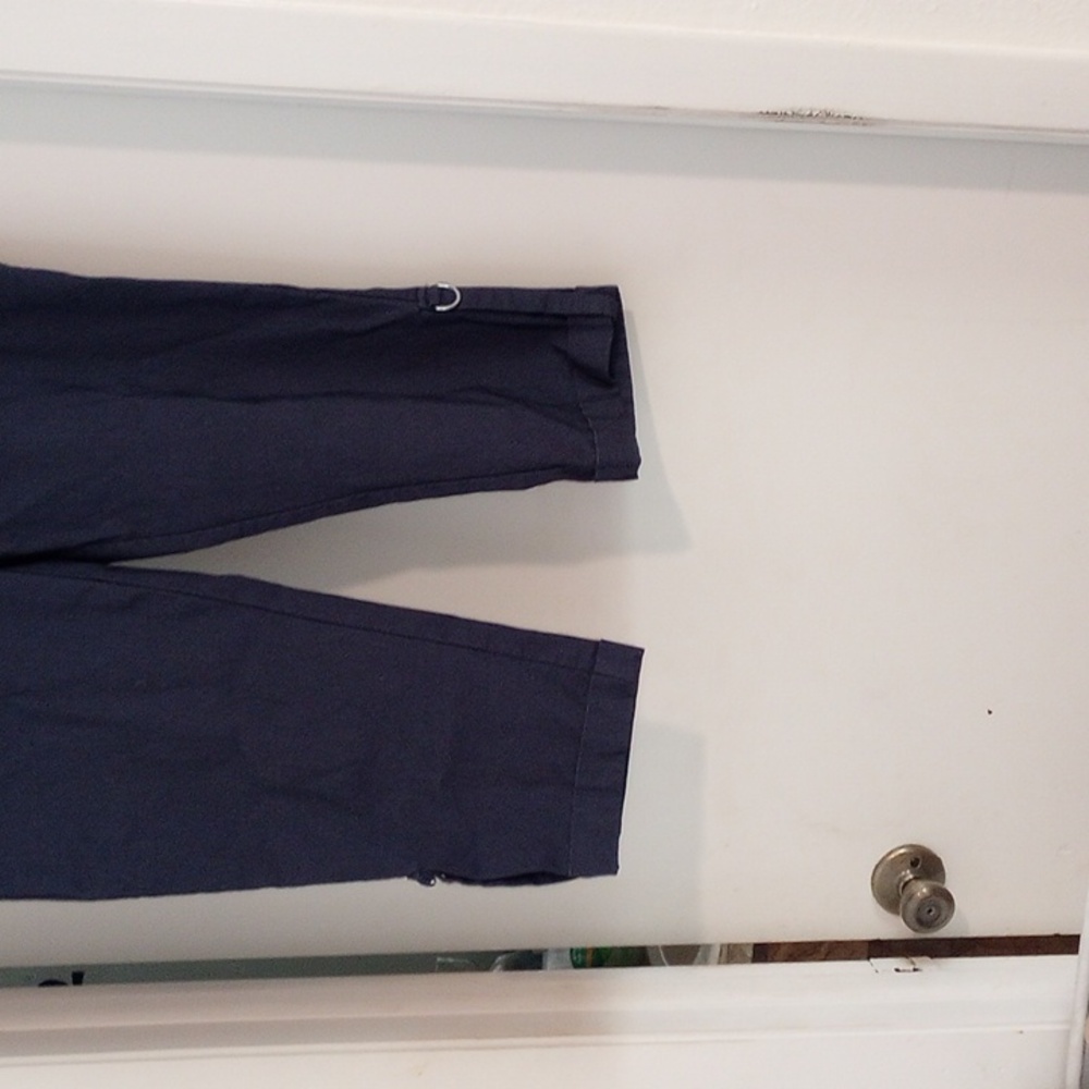 Bella Rose Closet Navy Capris - Picture 2 of 7